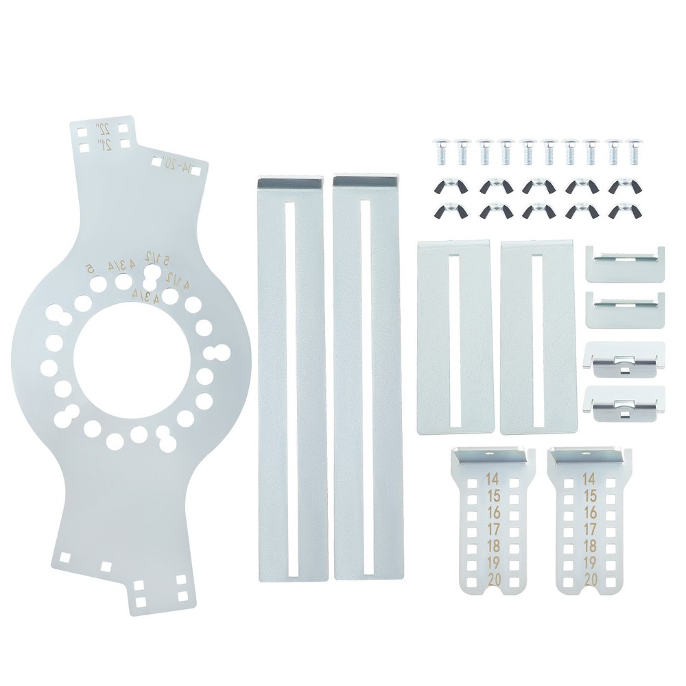 Wheel Fitment Simulator Tool for 5 Lug Pattern Measurement 14-22"