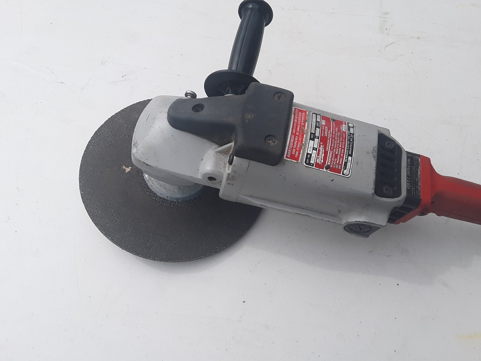 MILWAUKEE TOOLS Cat. No. 6095 HEAVY DUTY SANDER / GRINDER