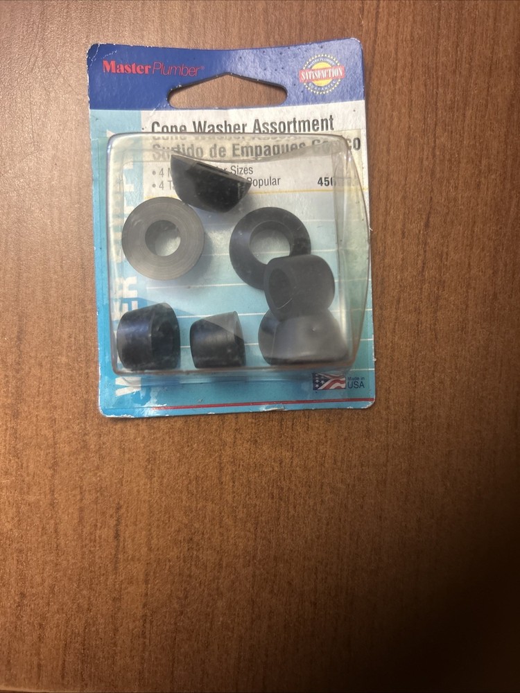 Master Plumber Cone Washers, Assorted 8-Pk. - 456-772