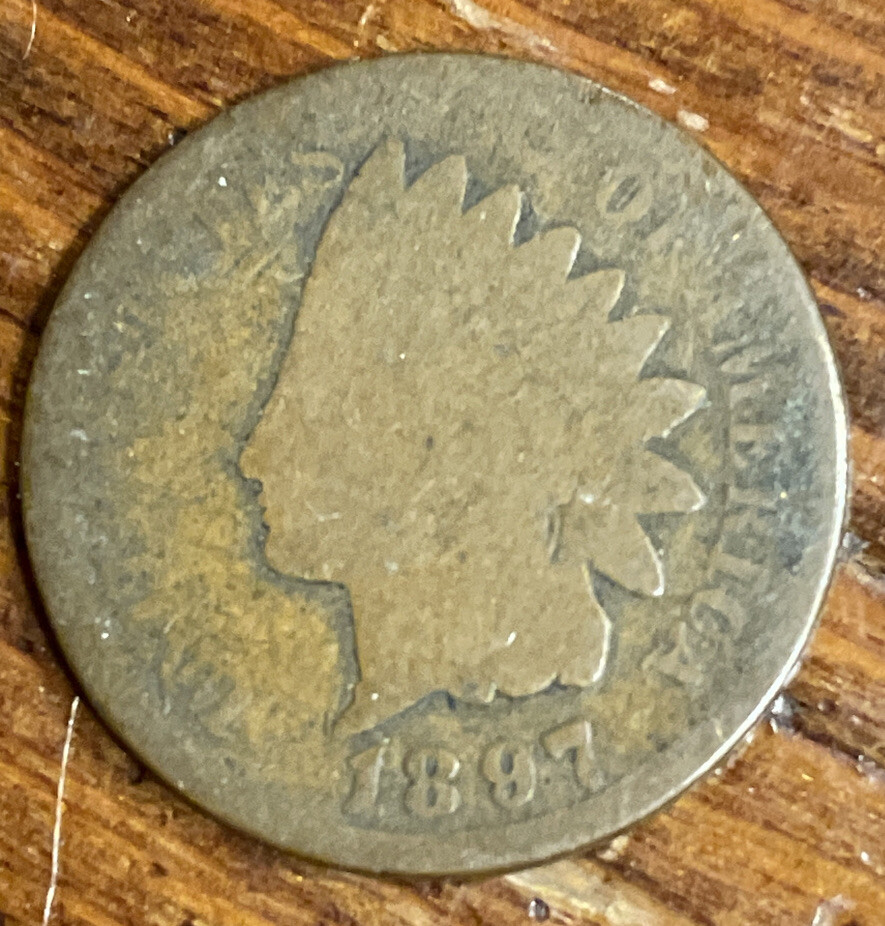 1897 INDIAN HEAD CENT #6