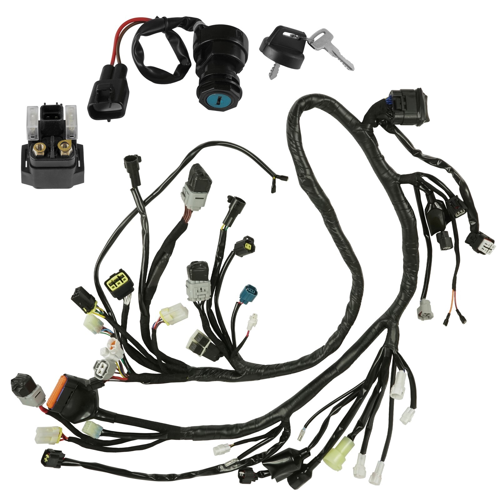 Wiring Harness Switch Key Relay for Yamaha YFZ450R / YFZ450R SE 2014-2020