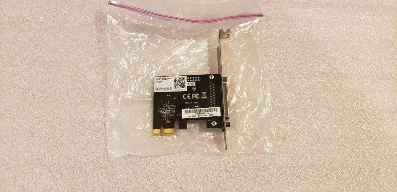 StarTech.com 1-Port Parallel Adapter Card - PEX1P