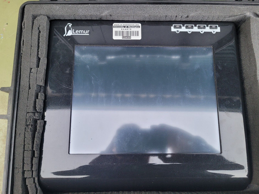 JazzMutant Lemur Touch Control Surface midi/osc controller Cables Pelican Case