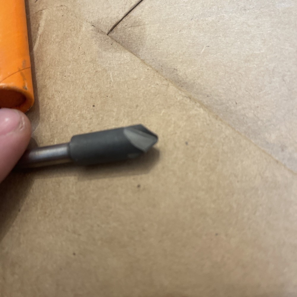 Brubaker 3 Flute 90 Degree Countersink 3/8” Diameter Used