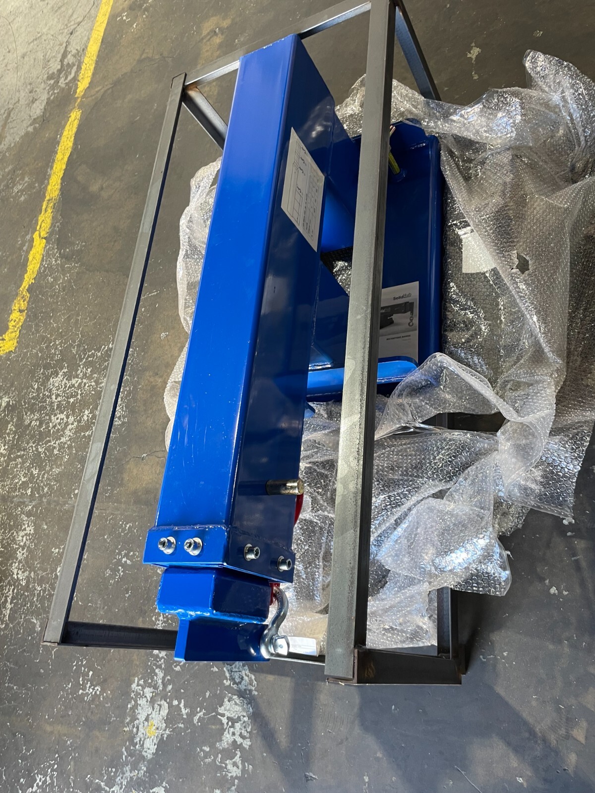 Crane arm for forklift, max. load capacity 10,400 lbs, SolidHub