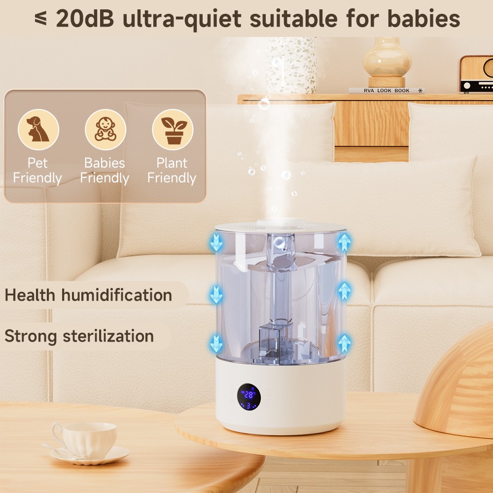 Humidifiers 7.8L Cool Mist Top Fill Essential Oil Diffuser with UV sterilization
