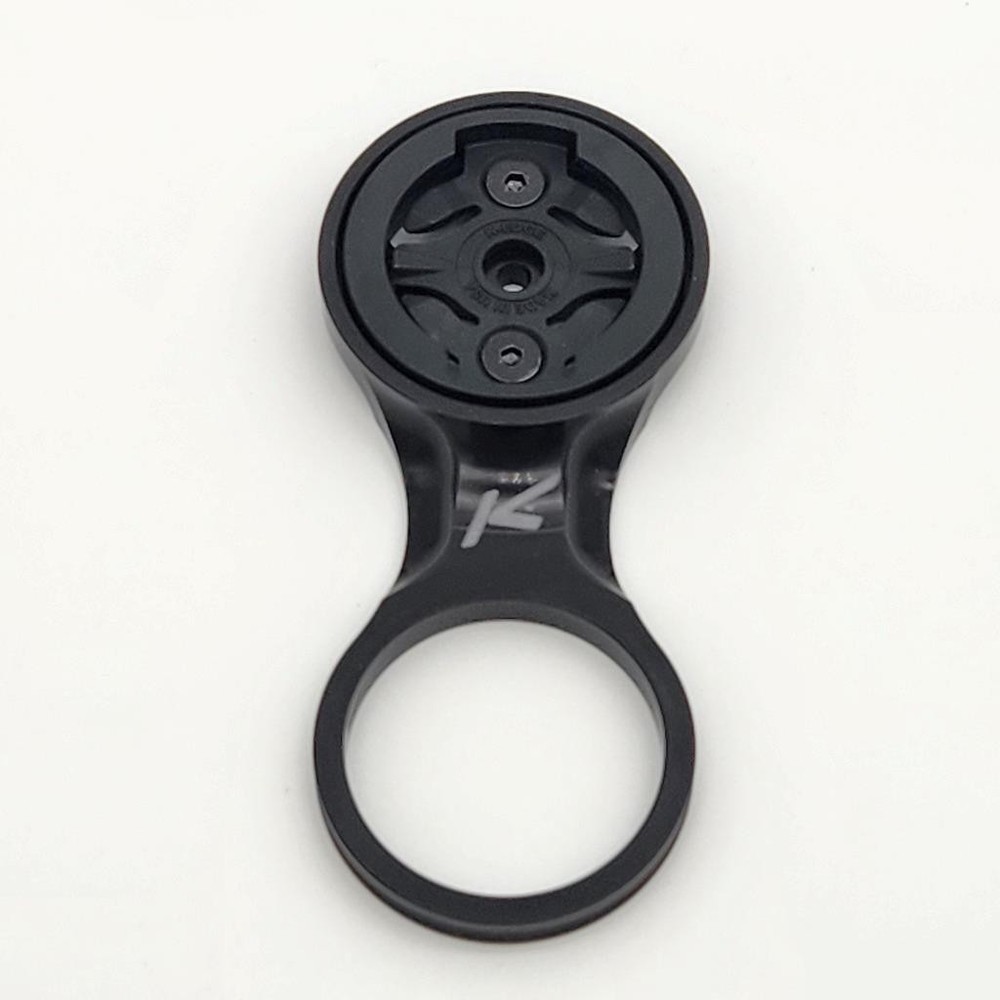 K-Edge Fixed Stem Garmin 1/4 Turn Type Bicycle Computer Mount Black NO PACKAGE