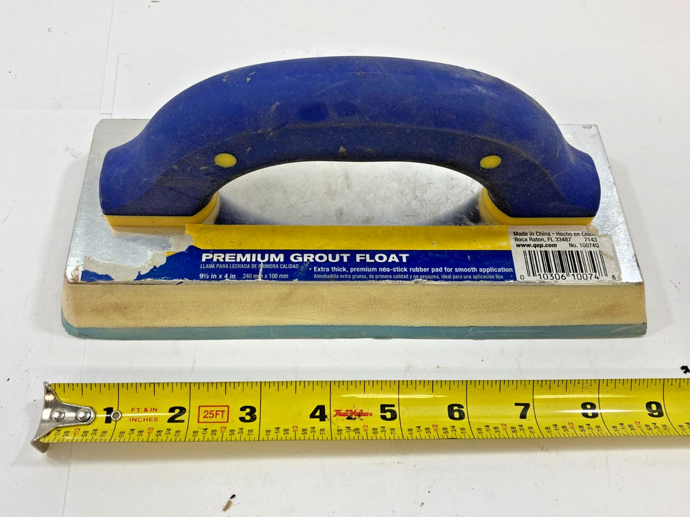 QEP Premium  Grout Float - 4" x 9.25" ` Pre-Owned