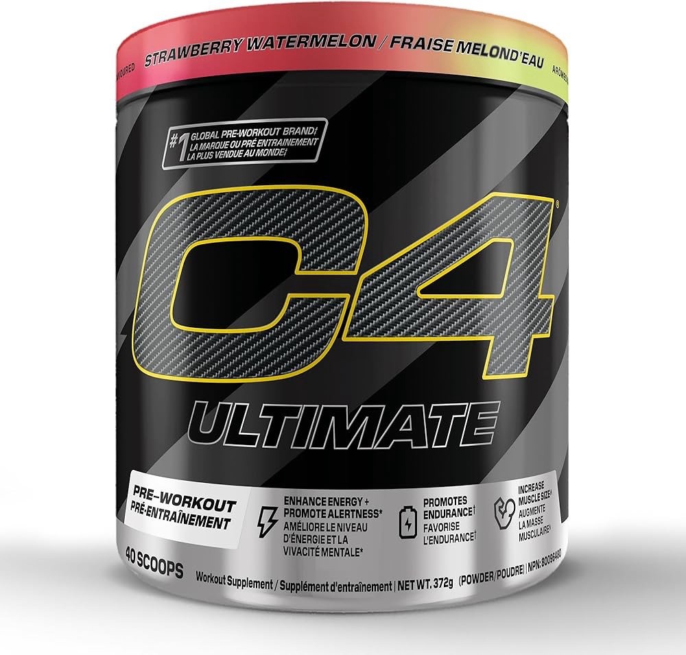 Cellucor C4 ULTIMATE Pre-Workout - 40 Servings - Icy Blue Razz