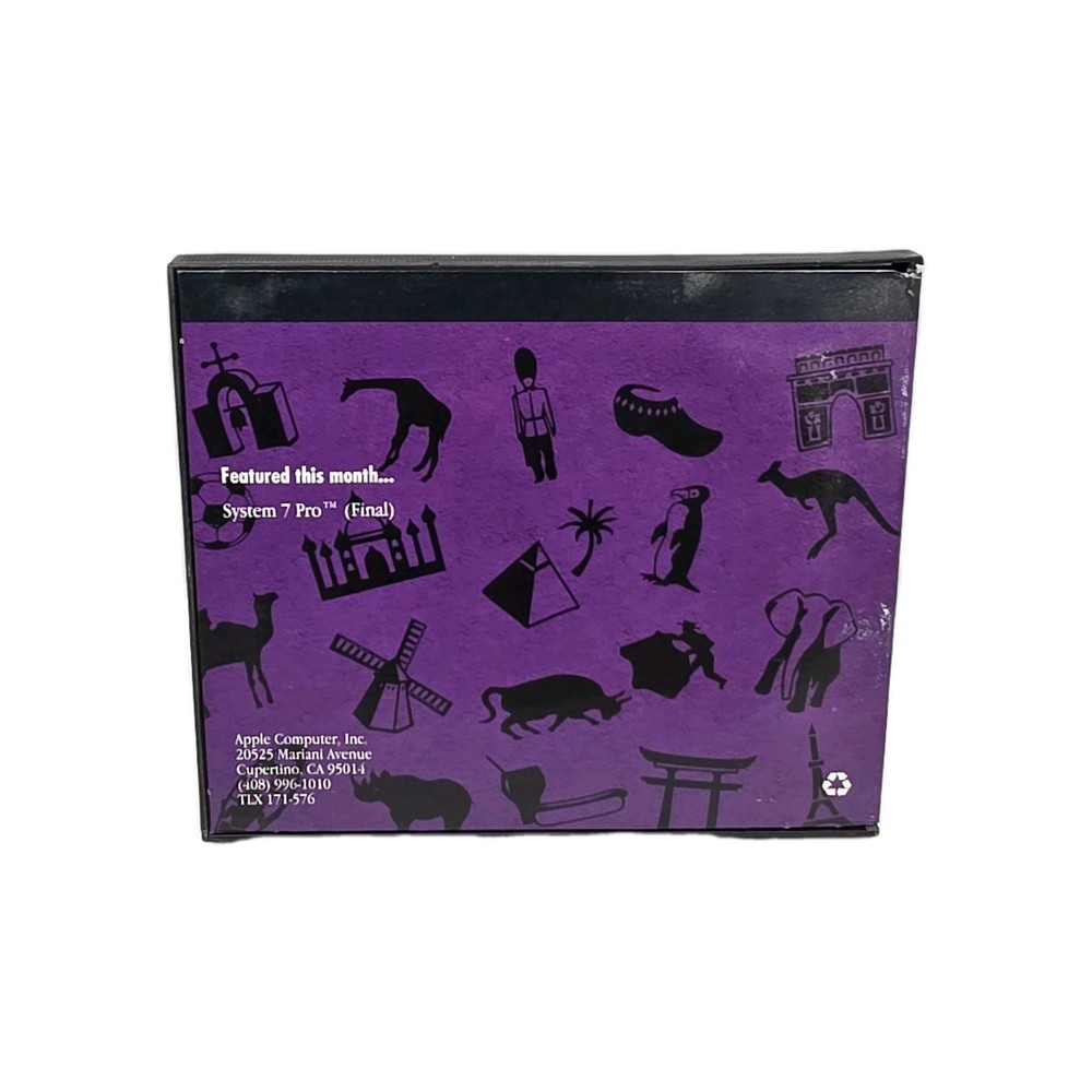 1994 Apple Developer CD “System Software Edition” Jan System 7 Pro Final