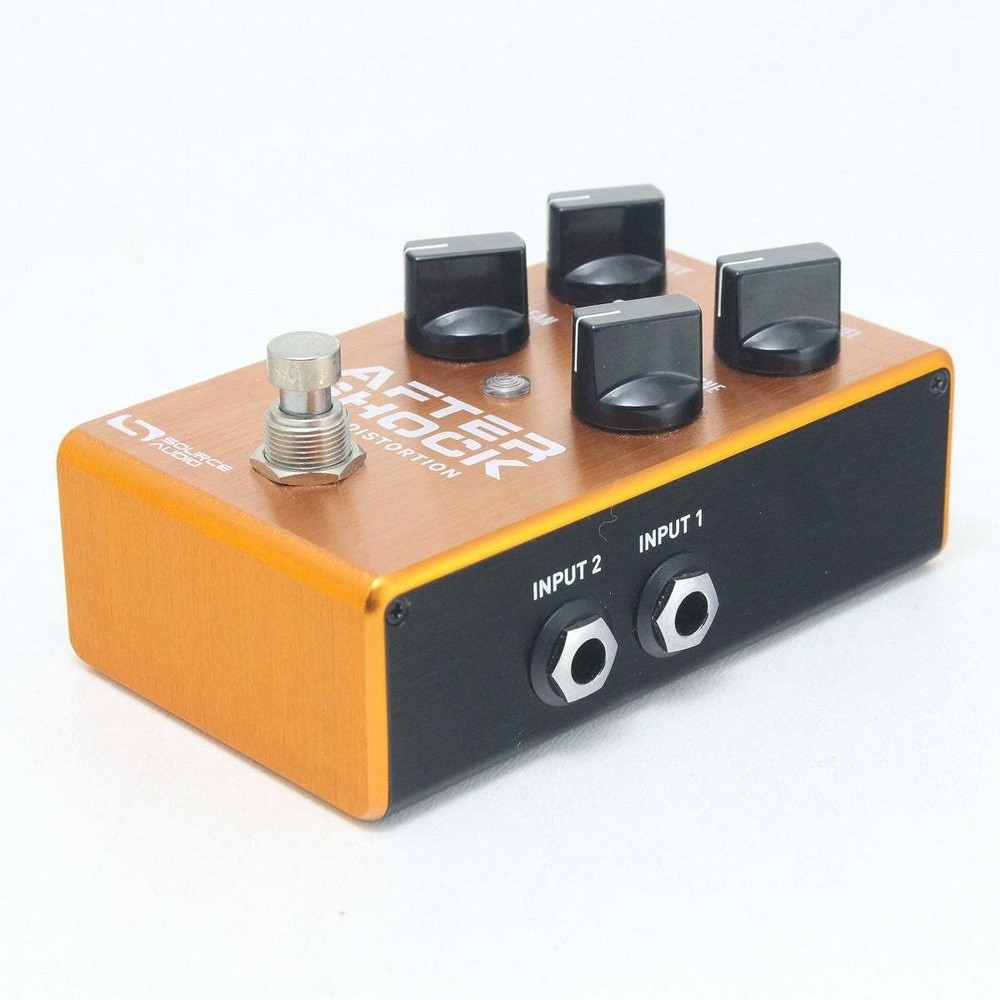 Source Audio Aftershock Bass Distortion Pedal Multi-Parameter Used B+