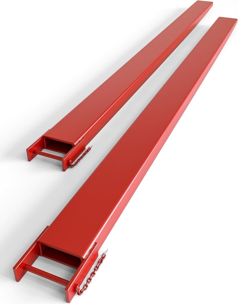 5500LBS Heavy Duty Forklift Extensions 96" 5.3" Width 1 Pair