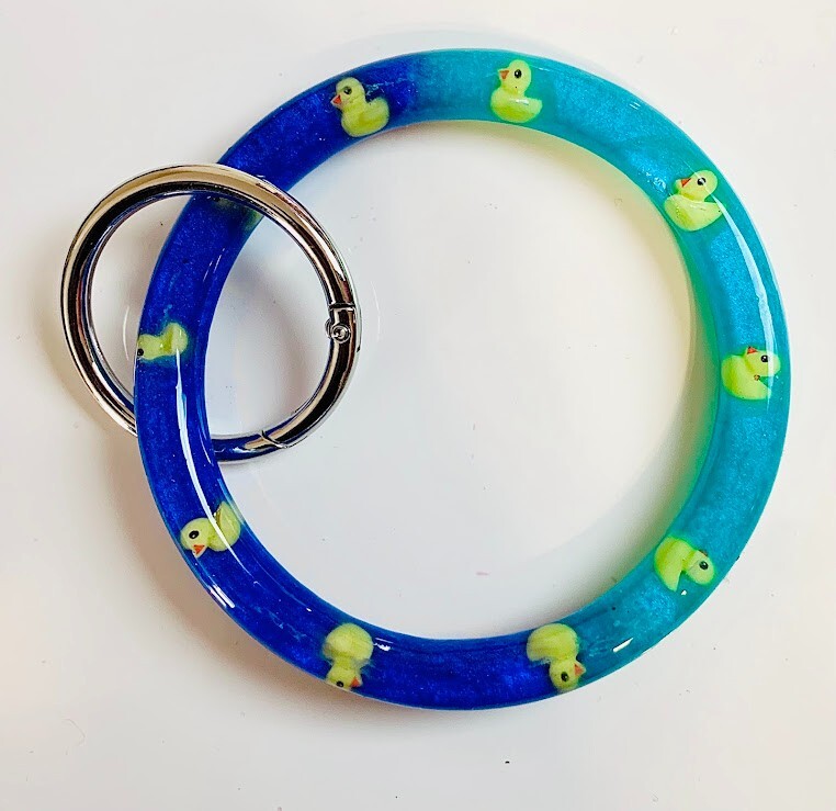 Duck Me Resin Keychain Bracelet Only