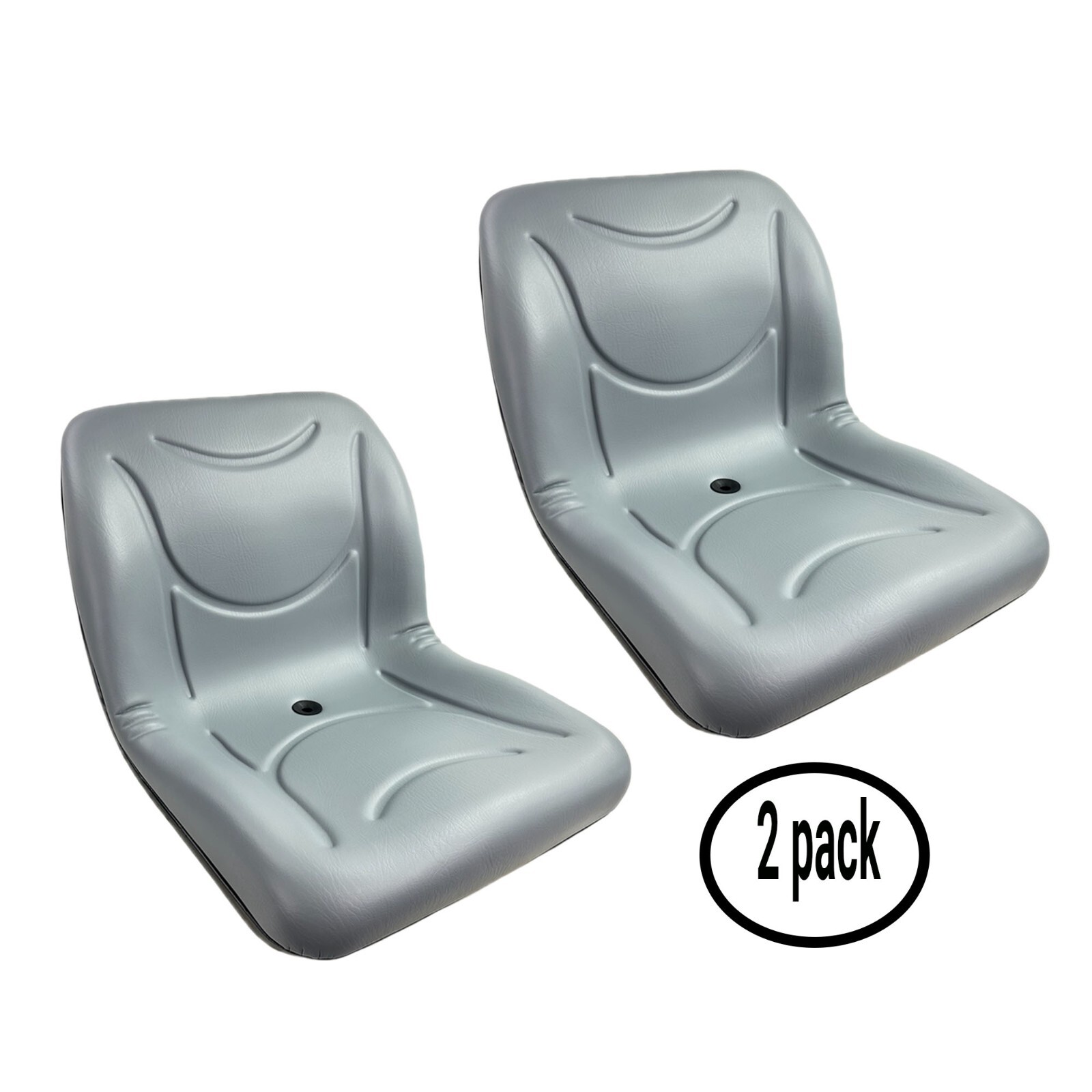 E-103267001 Grey Bucket Seat (2 Pcs) for Club Car