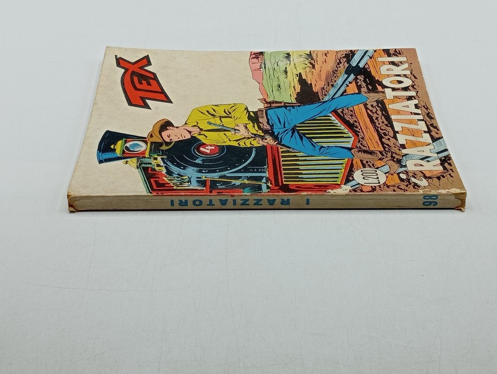TEX BONELLI comic book first edition number 98 200 LIRE