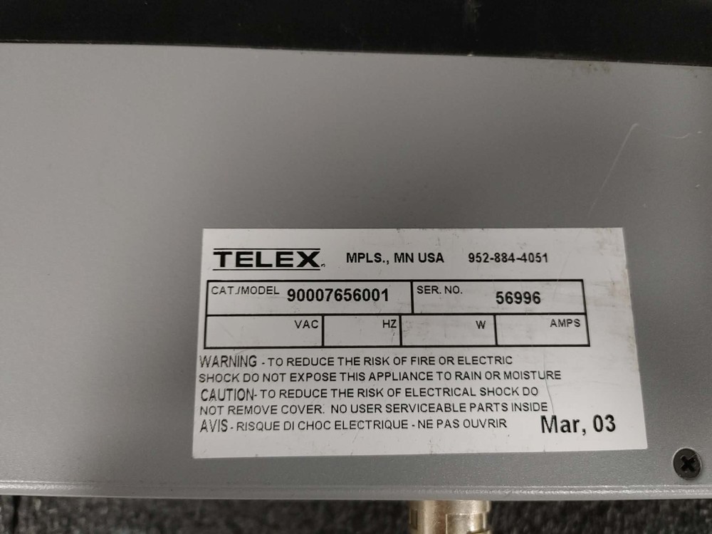 Telex RTS 90007656001 KP-32 Professional Broadcast Intercom Control Panel