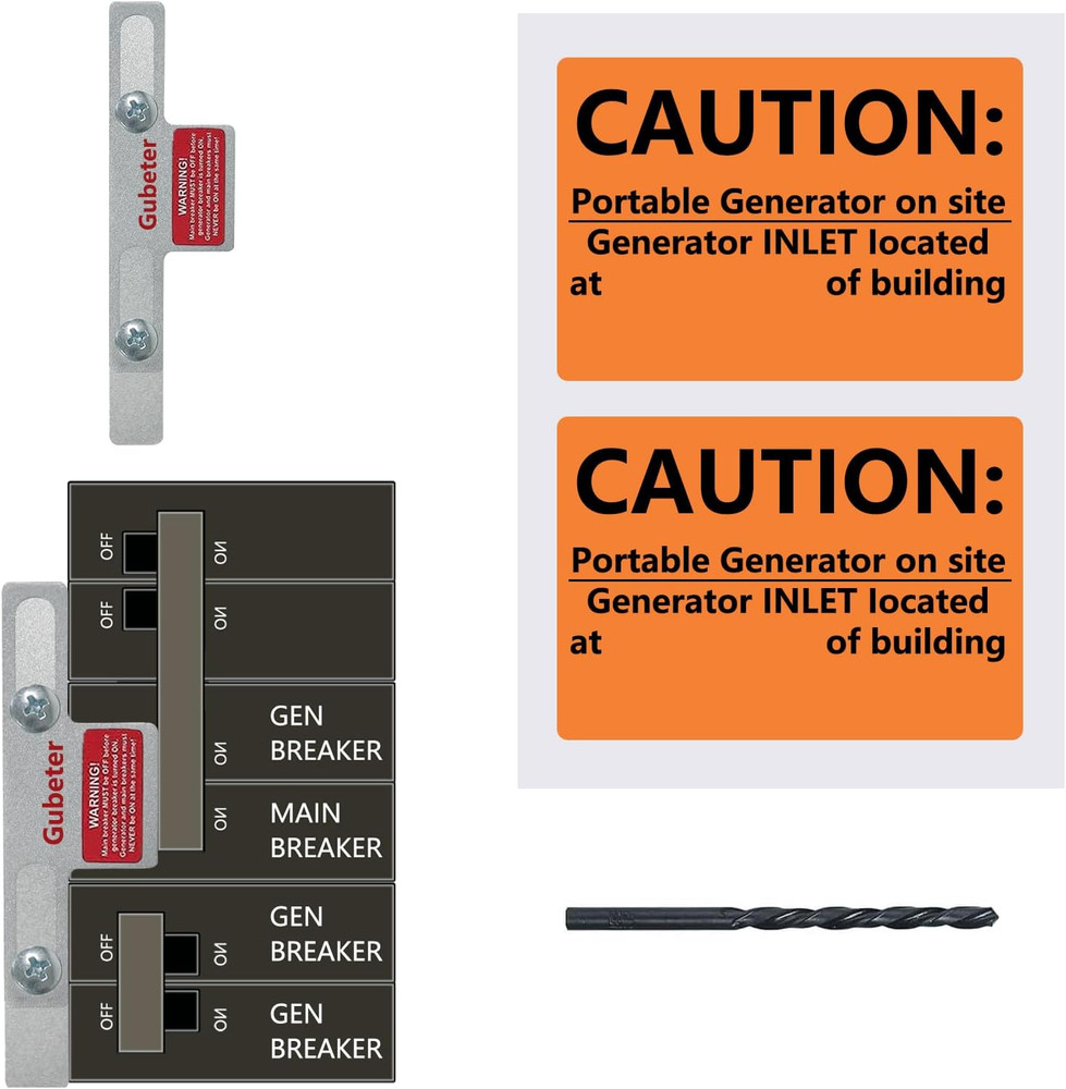 Generator Interlock Kit Compatible with Square D Generator Interlock Kit for Hom