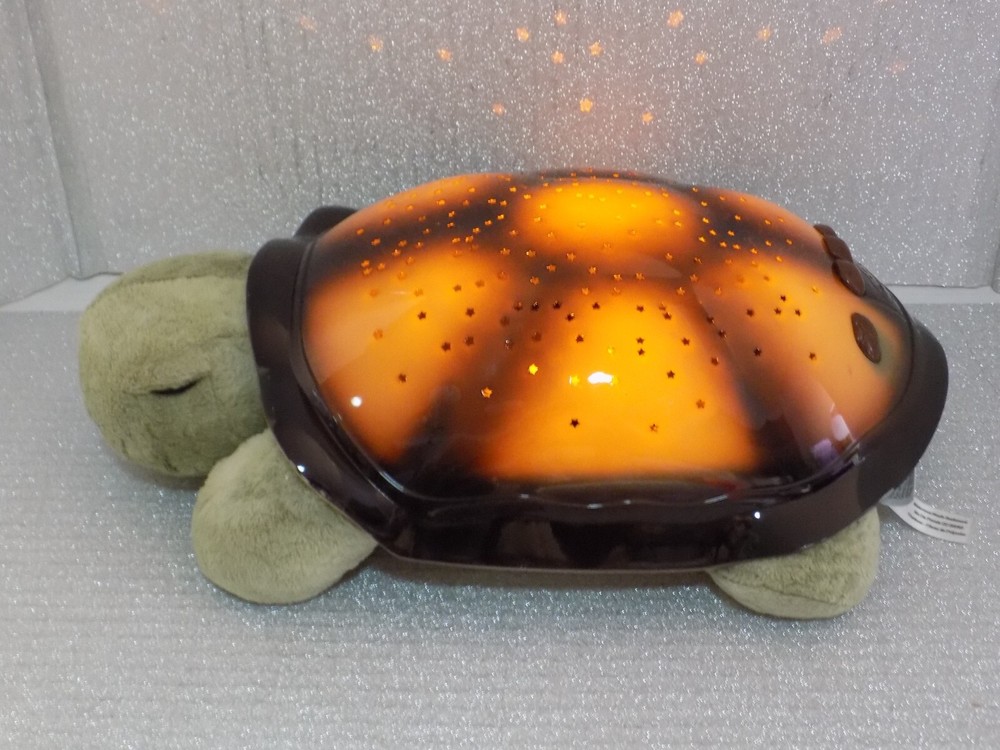 Projector Cloud Twilight Light Night Turtle Plush Tranquil Nightlight Green
