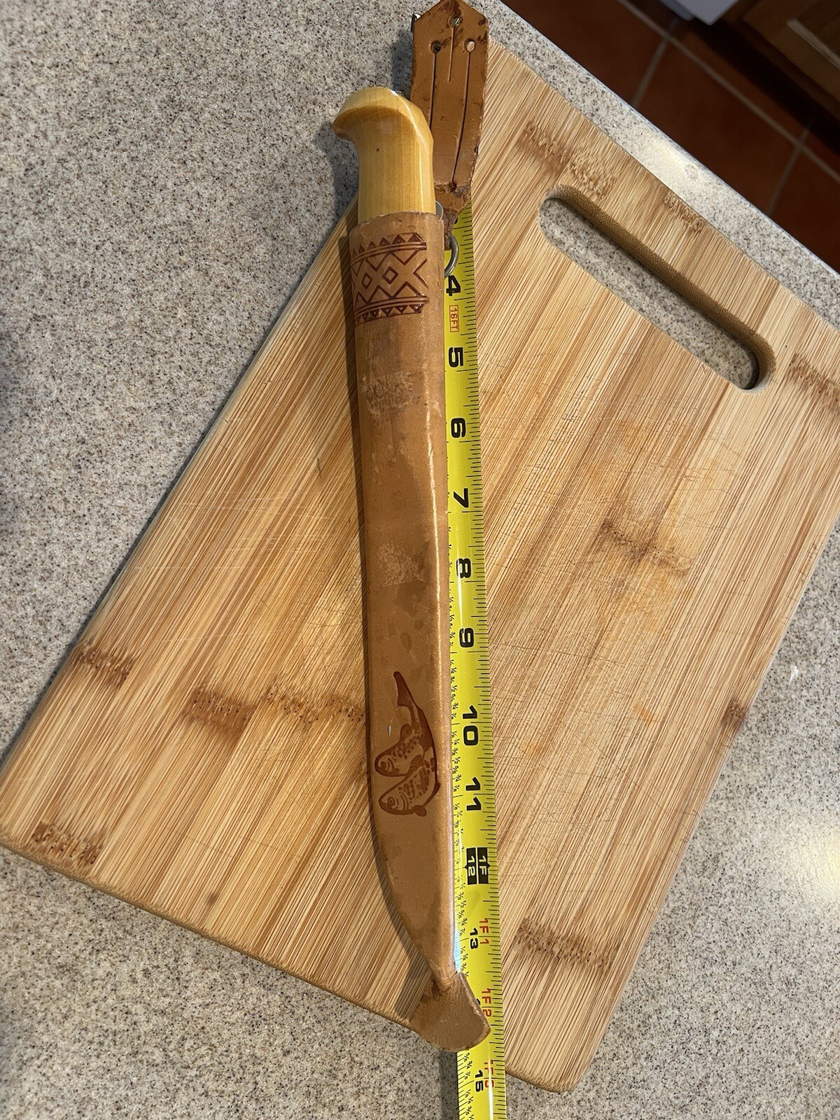 Iisakki Järvenpää Vintage Finnish Fishing Knife, Used