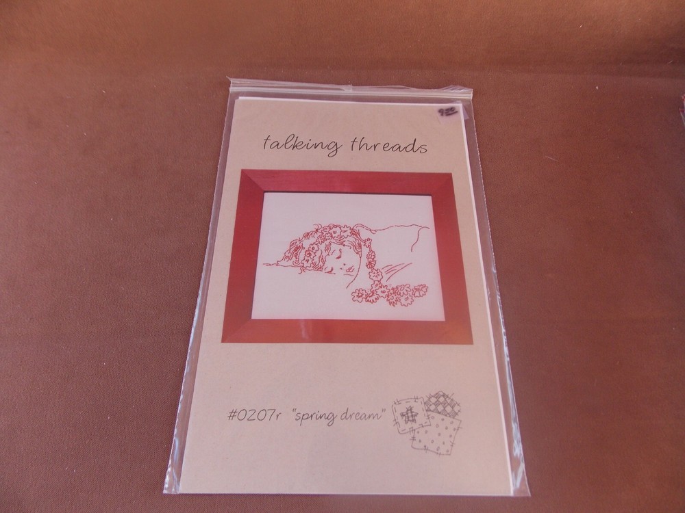 Spring Dream Stitchery Pattern 0207r Talking Threads