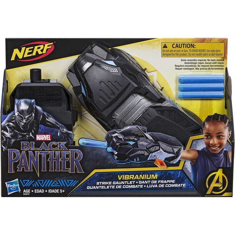 Nerf Black Panther Vibranium Strike Gauntlet