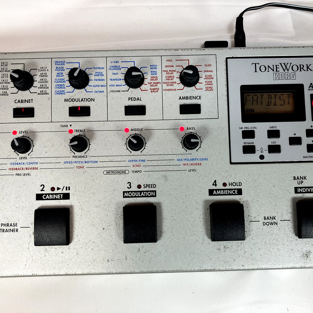 Korg Toneworks AX1000G Multi Effects Pedal Used Tested