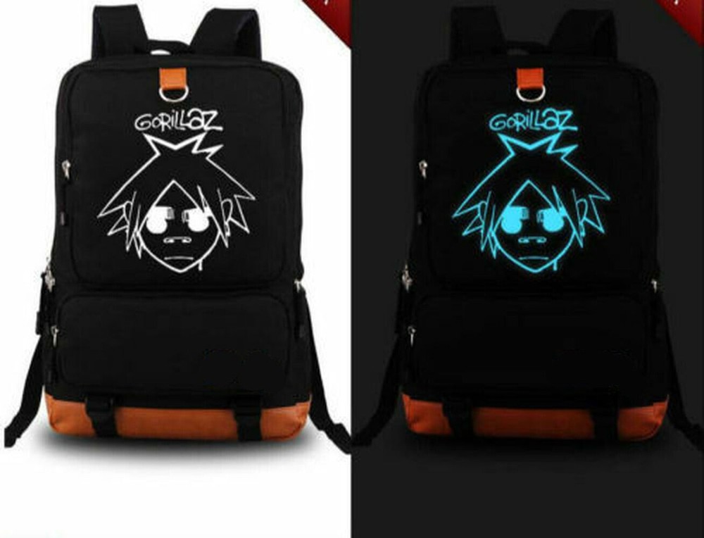 Street Fighter Gorillaz Messenger Comic Backpack Luminous Bag New