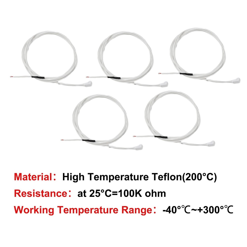 Thermistor Temperature Sensor Accessories High Sensitivity Parts Stability