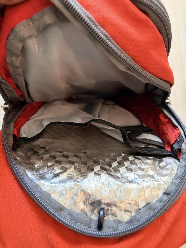 High Sierra Hydration Backpack Airflow Hiking Cycling Pack Orange