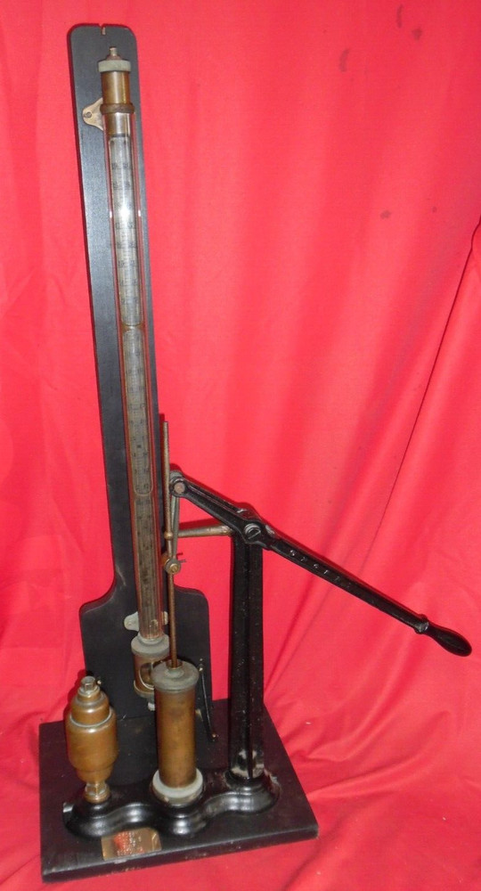 Antique Crosby Model B Vacuum Pump Boston Mass