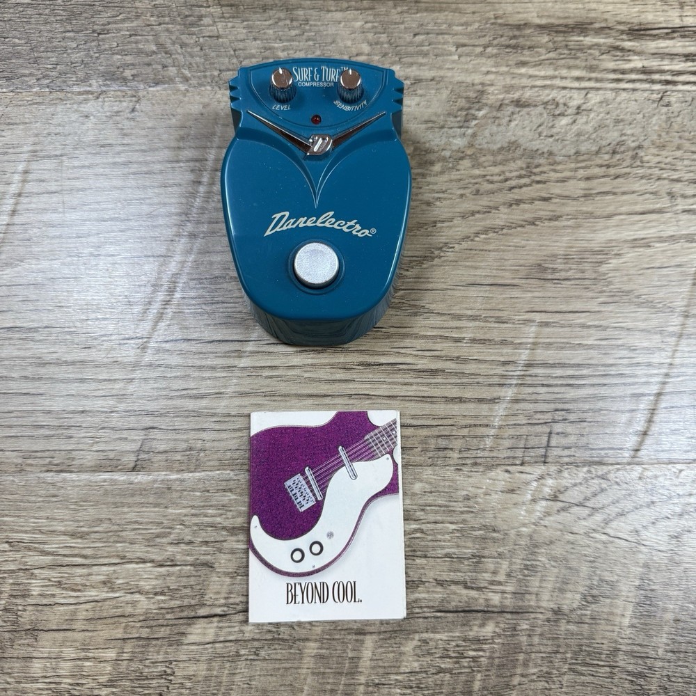 Danelectro Surf & Turf DJ-9 Guitar Compressor Pedal