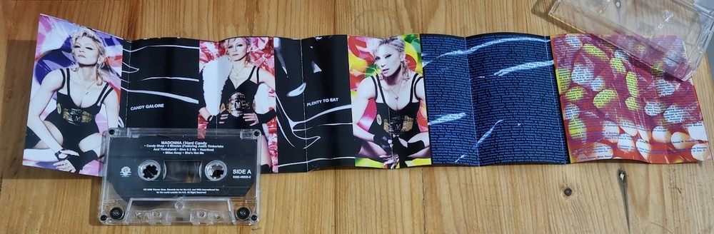 MADONNA HARD CANDY CASSETTE TAPE