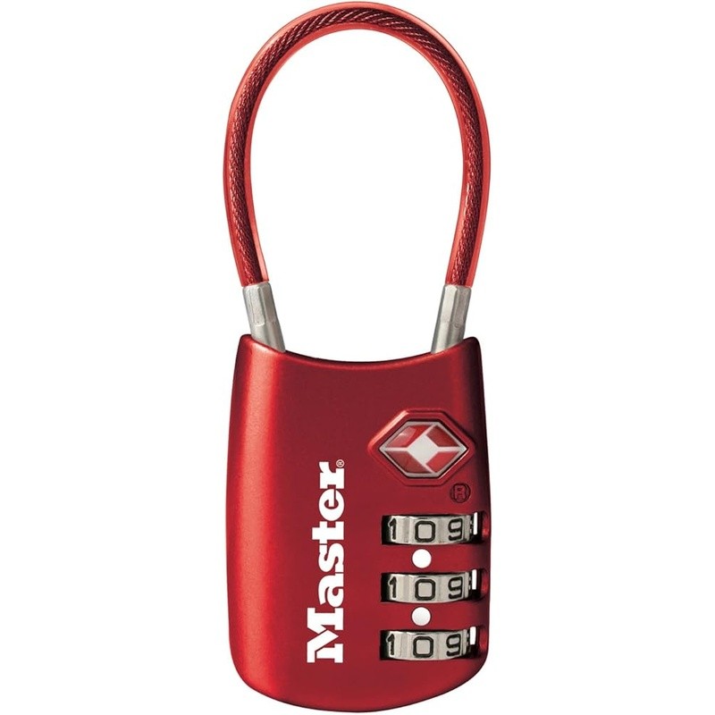 TSA Approved Combination Luggage Lock Travel Backpack Tent Tool Chest Security