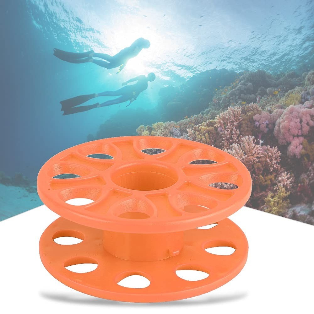 Diving Finger Spool, Black Plastic - Lightweight Compact Reel for Underwater ...