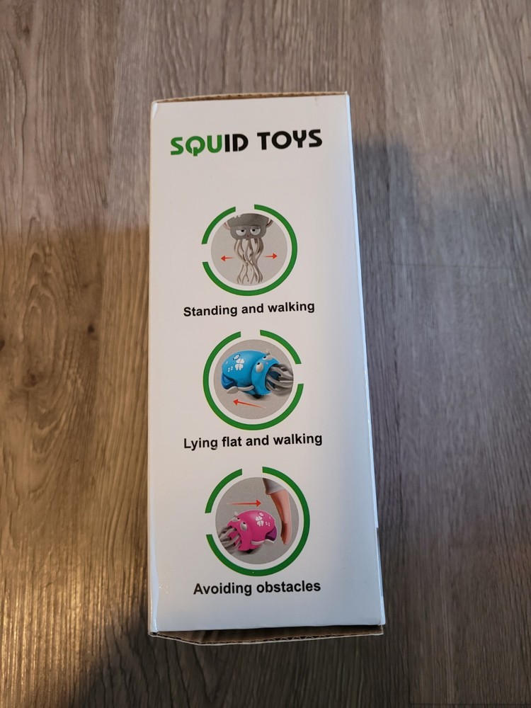 Electric Dance Squid Toy Blue Ages 3+