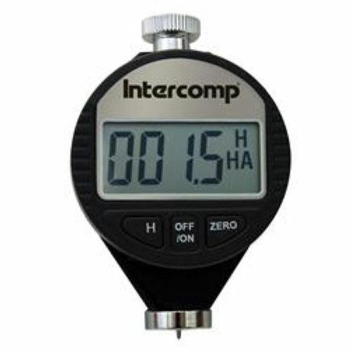Intercomp 102091 Durometer Digital 0-99.5 Points Range Black/Silver Face Case