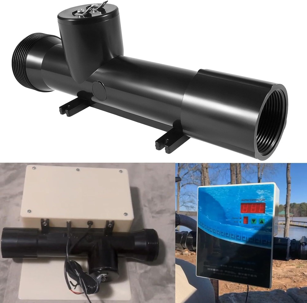 Swimming Pool Ionizer Replacement Chamber for Power Ionizer System 4CH4002-R😍