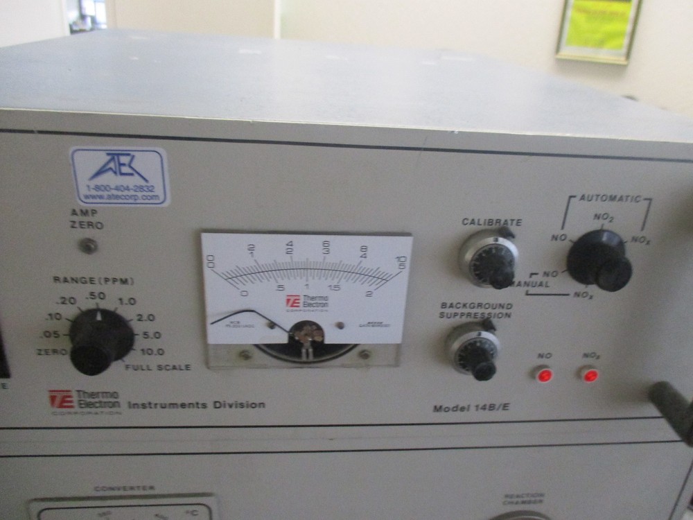 Thermo Electron Model: 14B/E Chemiluminescent NO-NO²-NOx Analyzer
