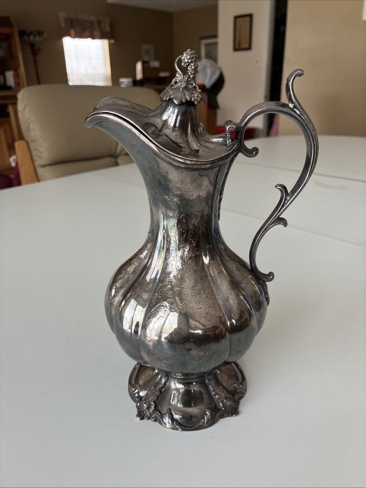 Vintage Reed & Barton Teapot/Covered Water Pitcher