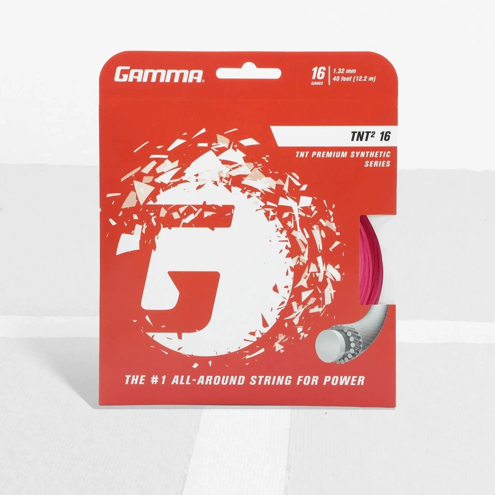 Gamma TNT2 Tennis String, Power, Control & Durability