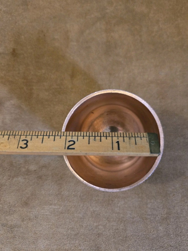 Domed Copper Cap 2" DIY U-BUILD New