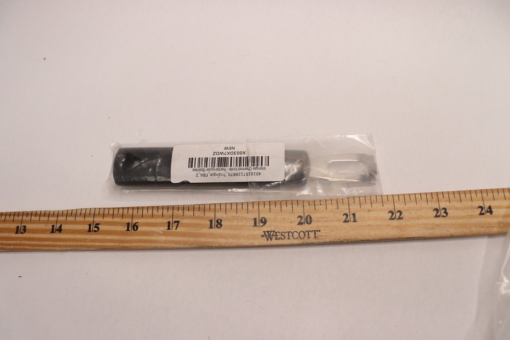 Triangle Rectangular Canal Knife Stainless Steel 720170400