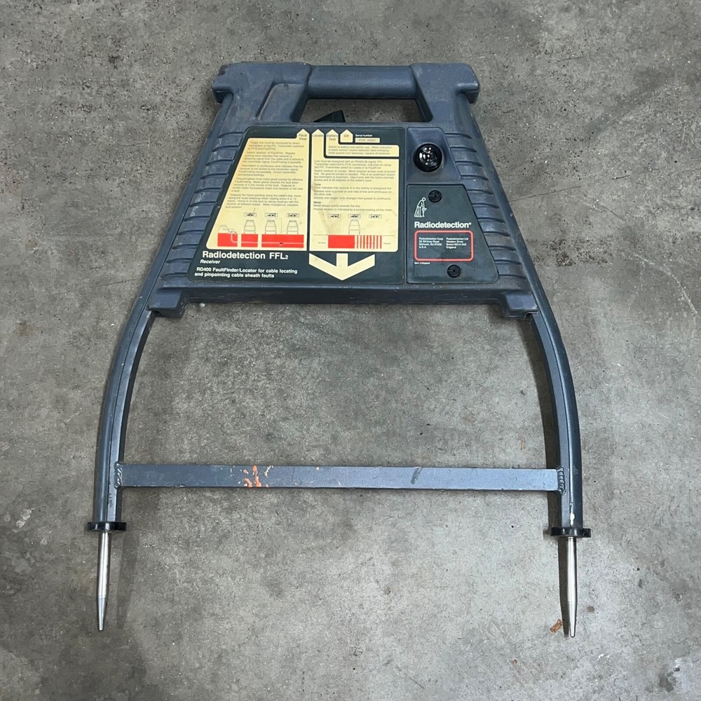 Radiodetection FFL2 Receiver Fault Finding Transmitter for Pipe Locator