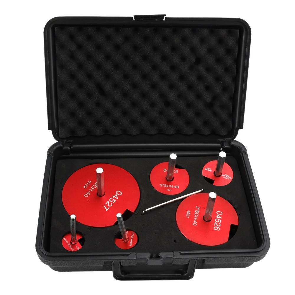 6 Piece 04529 For PPRK6 Plastic Pipe Fitting Reamer Kit For1/2" Drills