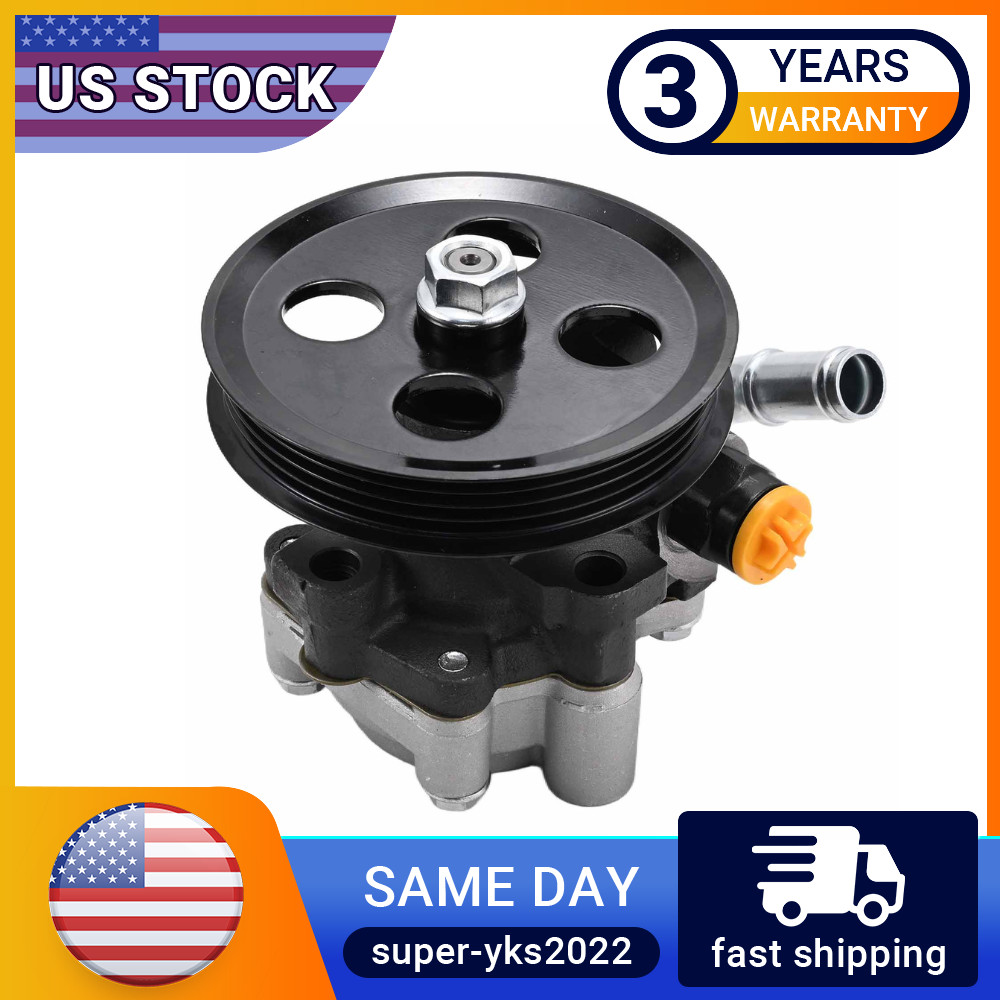 Power Steering Pump w/ Pulley For 1995-2006 Toyota Camry Lexus RX330 3.0L V6 New