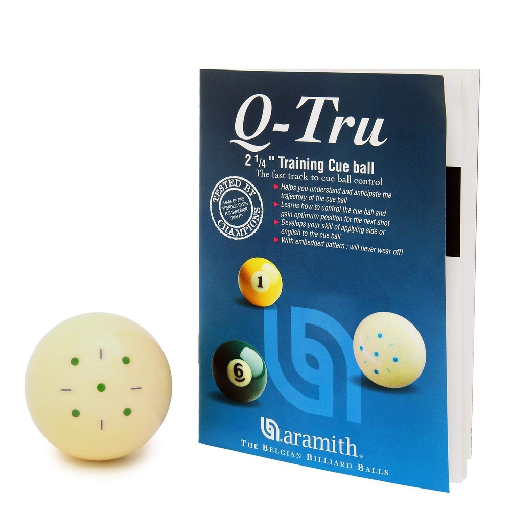 Q-Tru Training Cue Pool Billiard Ball