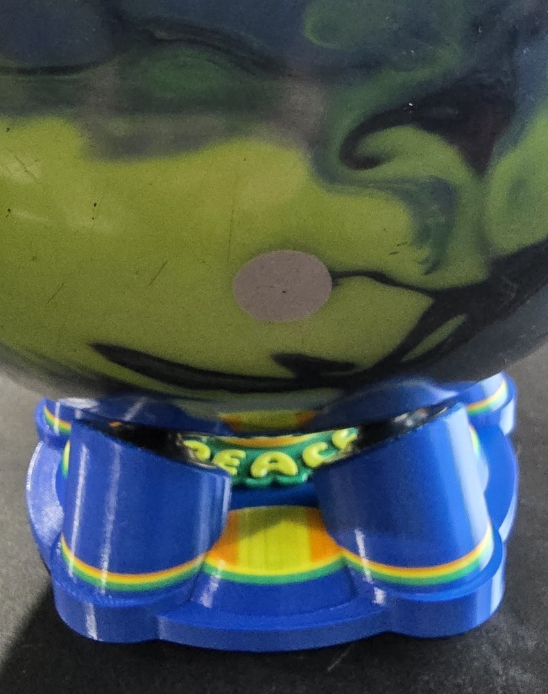 Bowling Ball Spinner - Custom - Peace