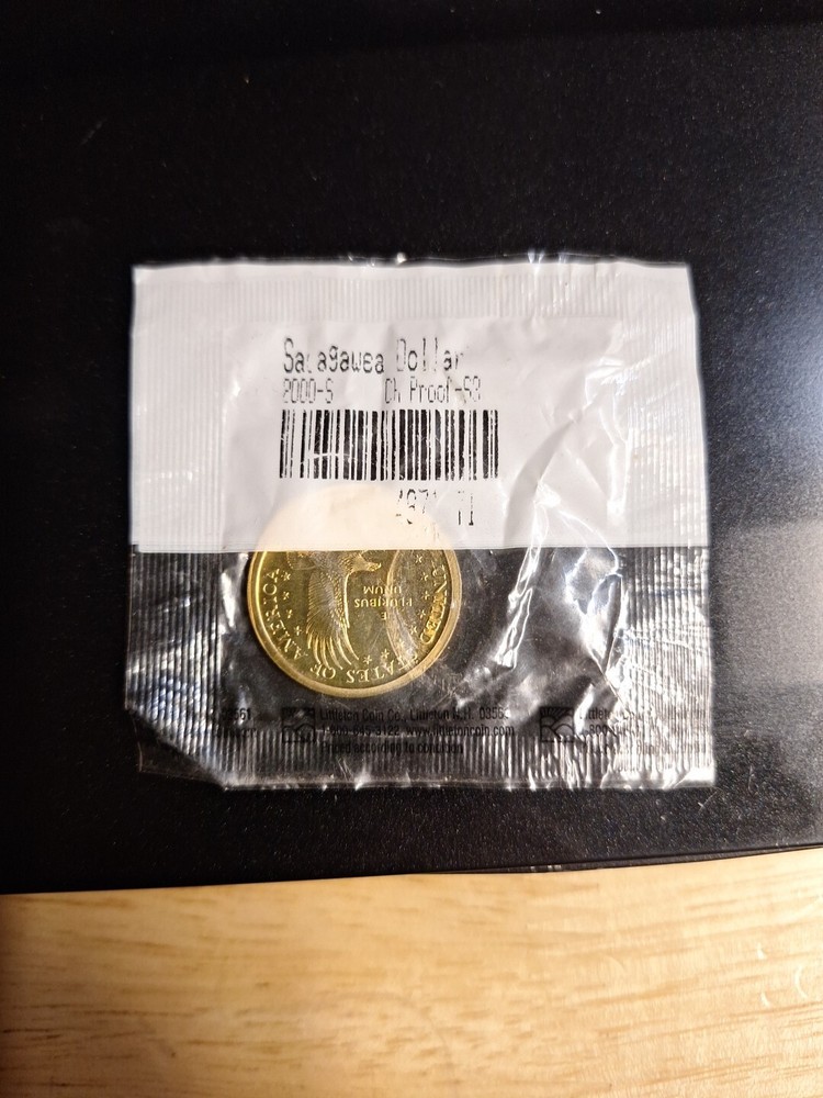 2000 S Sacagawea Dollar with Eagle in Flight Reverse Proof