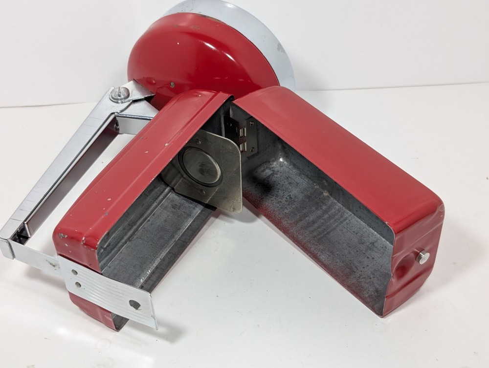 Olin Electric Sealed Beam Lantern Lantern Railroad Mining Flashlight Red NICE