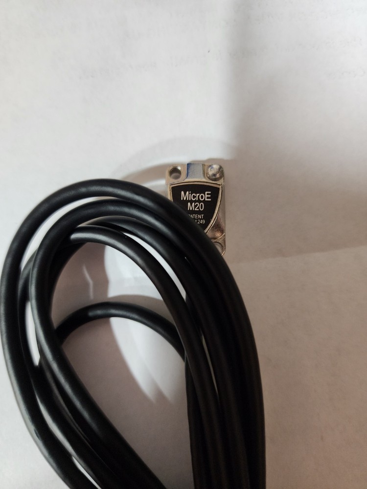 MicroE 195-00296 M20 Mercury Encoder Sensor, 20µm, 2.4mm Clearance, 2m Long